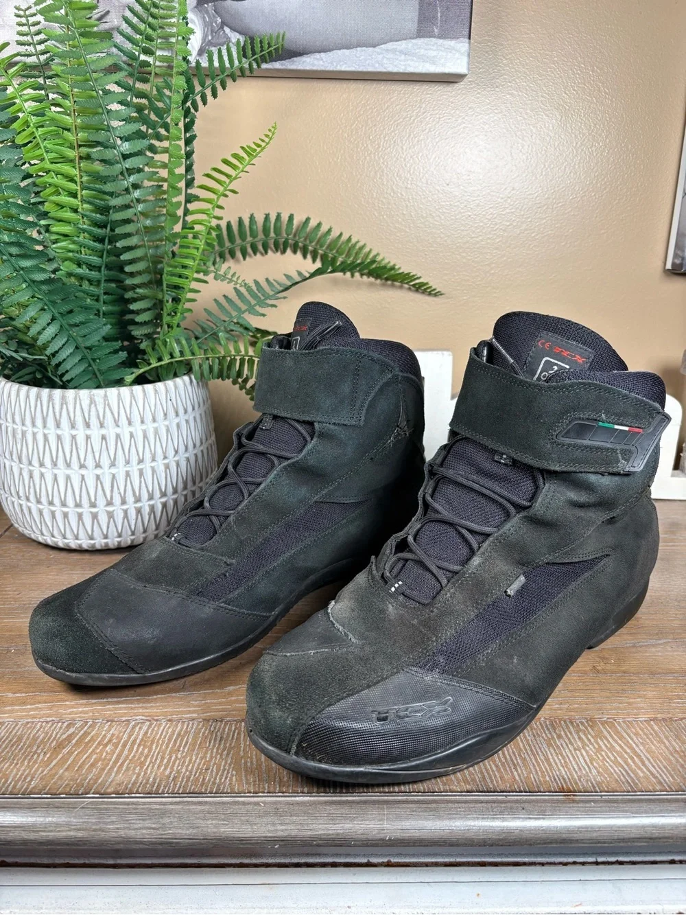 TCX JUPITER EVO GTX GORETEX SPORT URBAN SHORT WATERPROOF MOTORCYCLE BOOT MENS 13